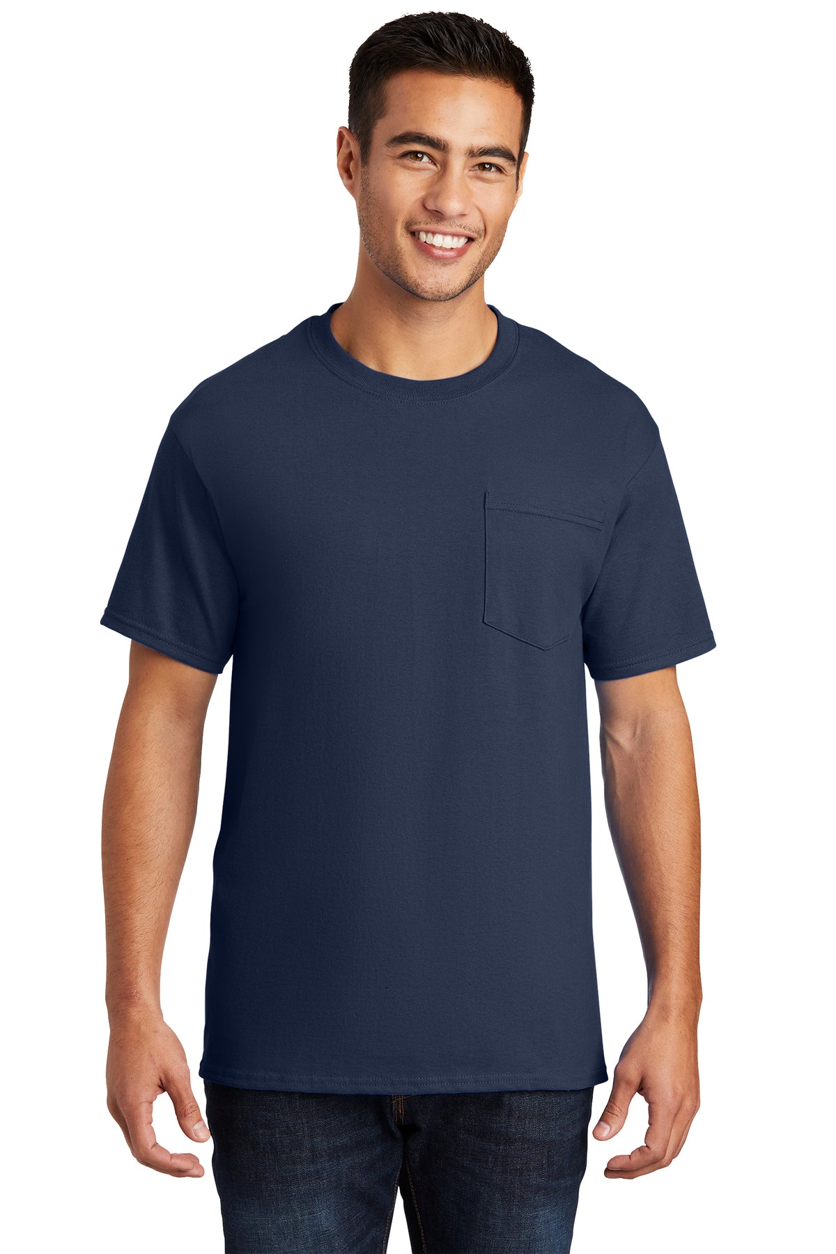 Customize Your Men Pocket T-shirt