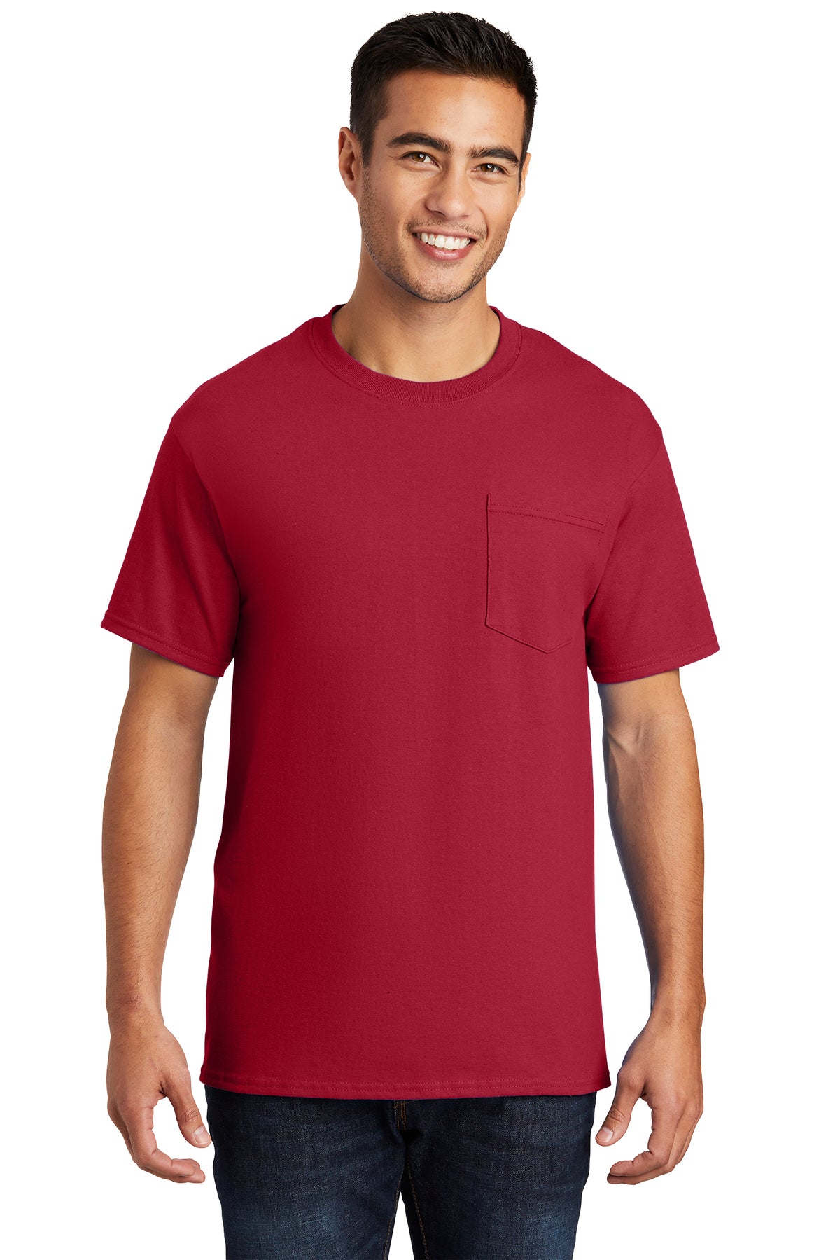 Customize Your Men Pocket T-shirt