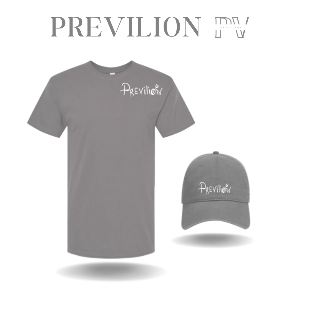 Previlion Ghost Print Short Sleeve Shirt & Ghost Print Premium Hat