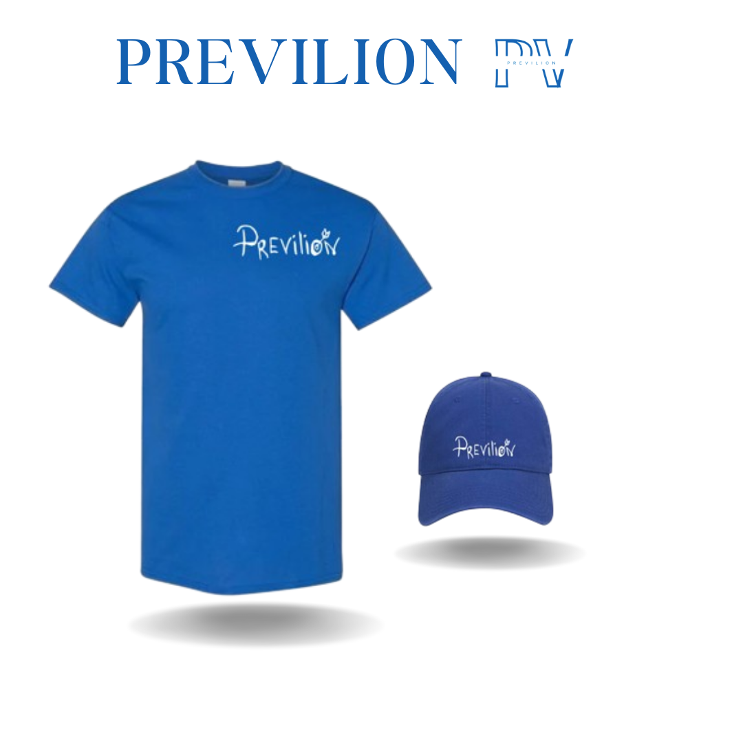 Previlion Ghost Print Short Sleeve Shirt & Ghost Print Premium Hat