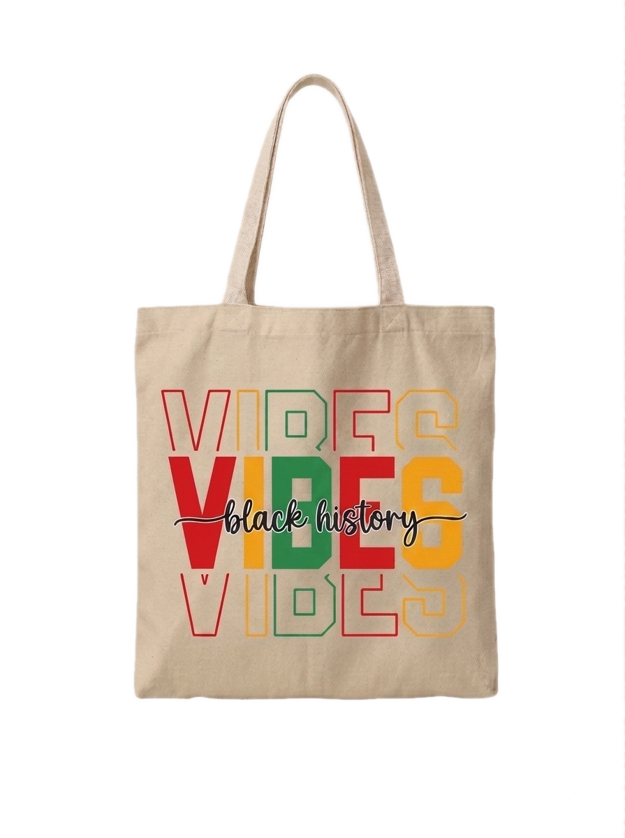 Black History Vibes Tote Bag