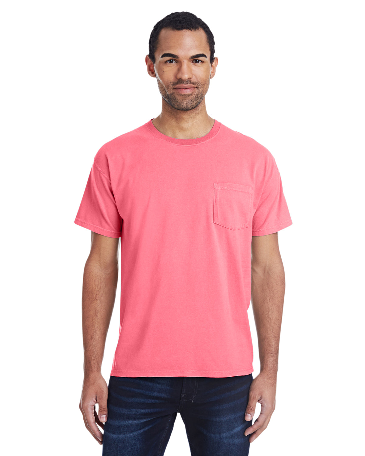 Customize Your Men Pocket T-shirt