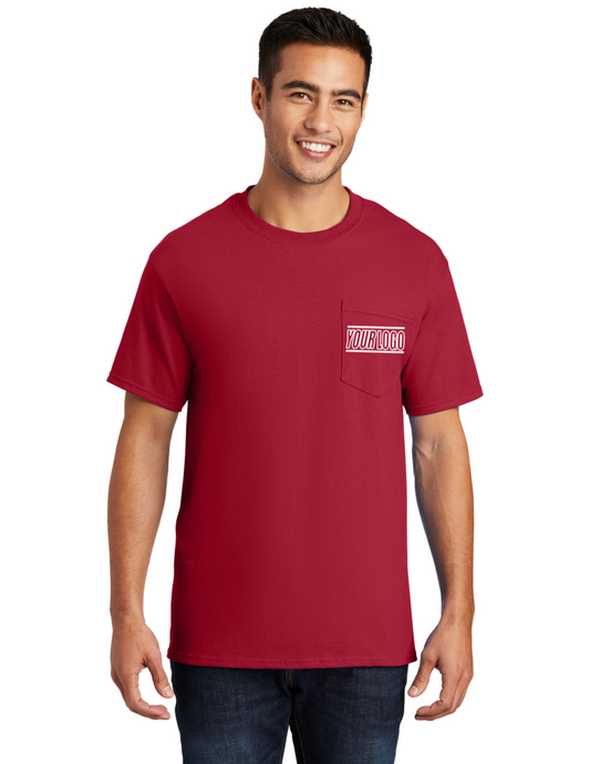 Customize Your Men Pocket T-shirt