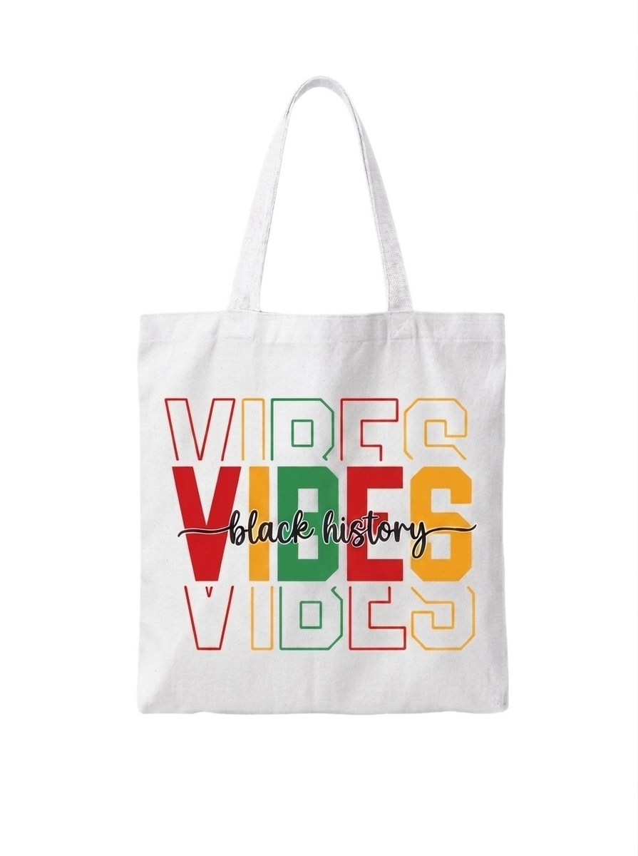 Black History Vibes Tote Bag